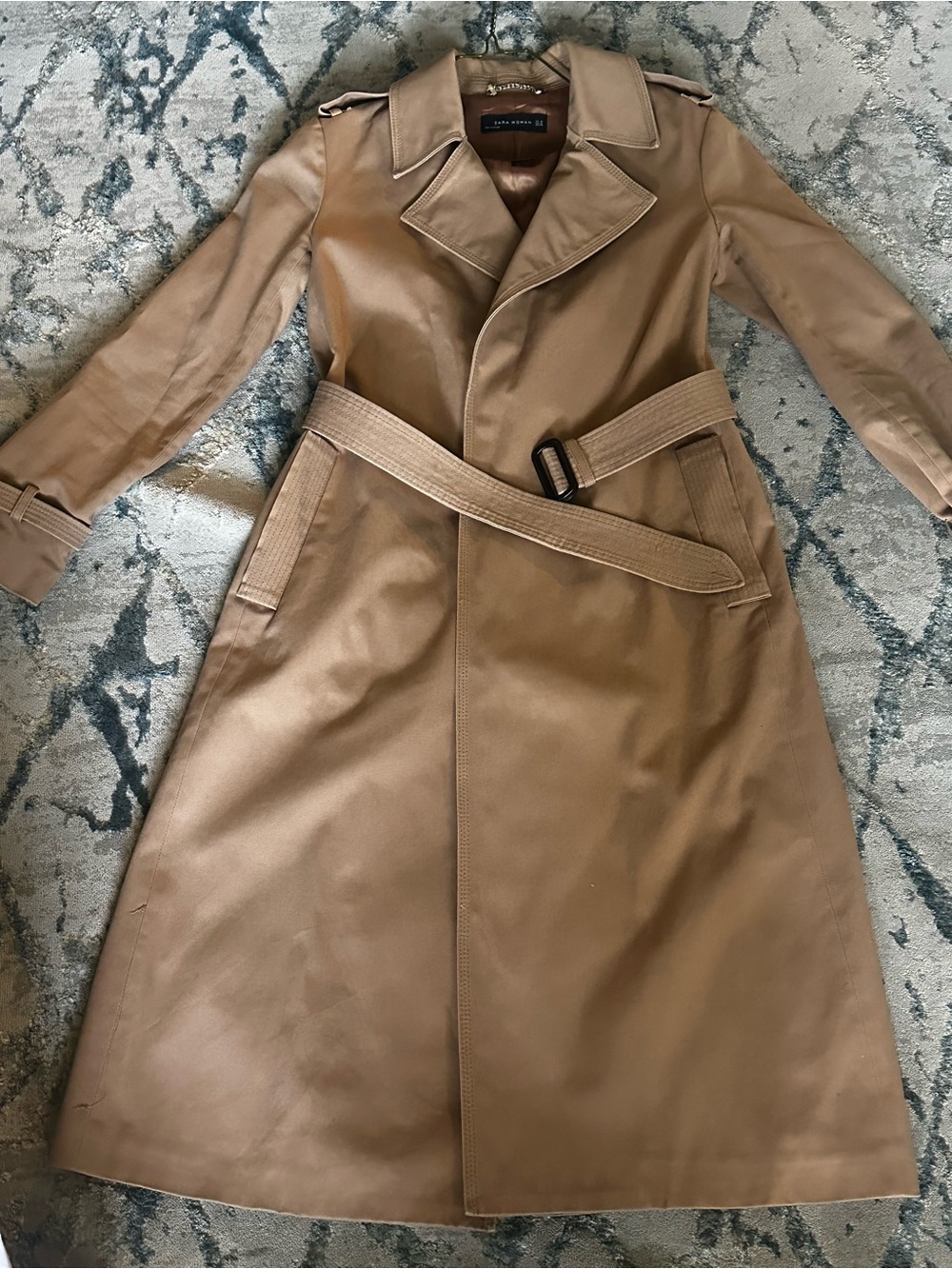 Zara Trench Coat - Camel